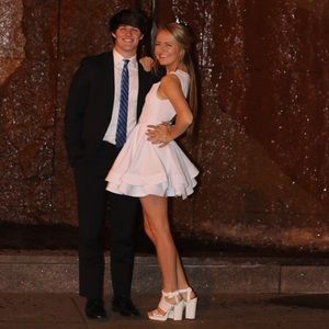 White dress from boutique in Seaside, FL